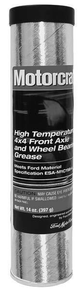 1 4 175211 05-20-2 05-23-3 Specially formulated to be non-damaging to axle bearings Compatible with all Ford/Motorcraft hypoid gear lubricants Brush-on application High