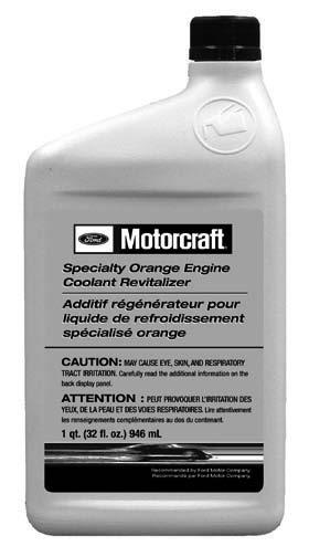 directed - For use only in MY 2011 and forward diesel engine-equipped F-Series Super Duty installed with Motorcraft Specialty Orange Engine Coolant - Do not use in any other vehicles or with any