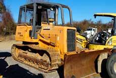 Thurs, Feb 8 - Equipment Day Continued Dozers 2006 John Deere 550J, OROPS, 6-Way, 5500 Hours, S#T0550JX121352 Right off the Job 2001 Case 850H, 6-Way Blade, ROPS, Sweeps, Drawbar, 3159