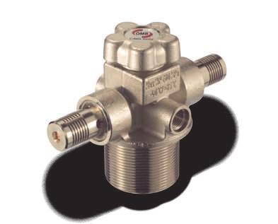 tap Indipendent burst disk and TPRD device Excess flow valve available upon request Cylinder Inlet/outlet pipe and venting port Thermal safety + Excess flow + Burst disk Thermal safety + Excess flow