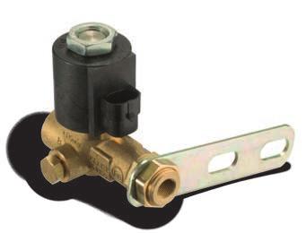 solenoid valve Universal thread available to match every application CNG inlet filtering system Working temperature: -40 + 120 C APUS High