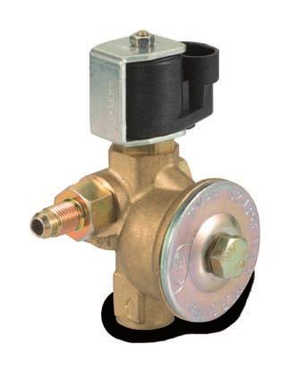 LPG CUT-OFF VALVES ALFEA Standard flow cut-off LPG solenoid valve for piping or for a direct installation on