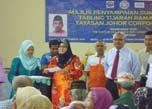 SIGNIFICANT CORPORATE EVENTS Continued november 108 02 Contribution Ceremony to 250 Indian Hardcore Poor Families in Segamat was held at Dewan Jubli Intan, Segamat.