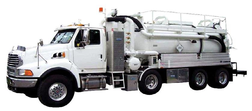 HYDROVAC SERIES Cusco s Hydrovac Series trucks are powerhouses designed to work with heavy applications that ordinary vane-type vacuum pump systems can t handle.