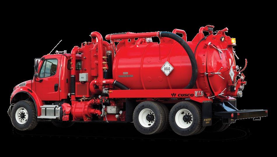 LIQUID RING SERIES Cusco s Liquid Ring Series vacuum trucks are engineered to provide an alternative to rotary lobe and vane-style vacuum systems that aren t suitable for all applications.