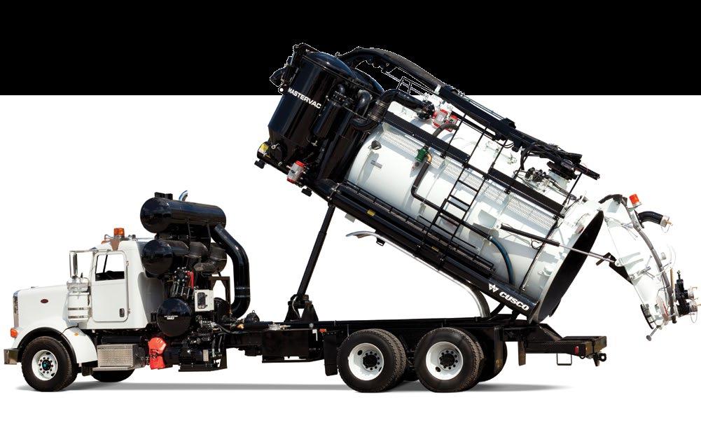 MASTERVAC SERIES The Mastervac Series of vacuum trucks is Cusco s best-in-class industrial product line it s the only series capable of handling both wet and dry materials.