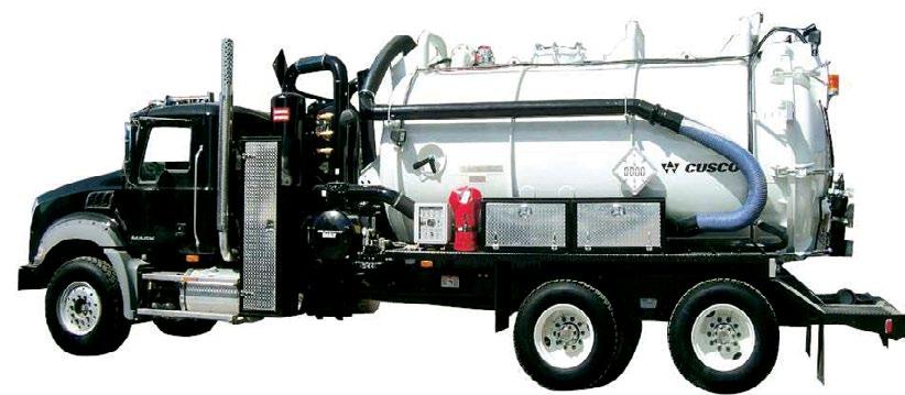 DURAVAC SERIES Cusco s Duravac Series of vacuum trucks is ideal for extreme weather and tough operating conditions.