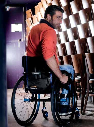 ultra-lightweight wheelchair that provides the ultimate in performance.