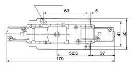 Series 000 Non Plug-in position single/double, position closed center/exhaust center/pressure position single: -E, -DZ
