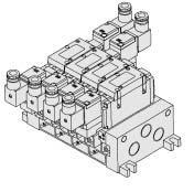 Series 000 8 Plug-in Type: With D-sub Connector (For wiring specifications, refer to page --8.
