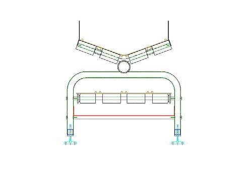 Bulk Mover Series Custom Heavy Capacity Belt Conveyors available as flat and troughing super sanitary USDA-FDA belt conveyors.