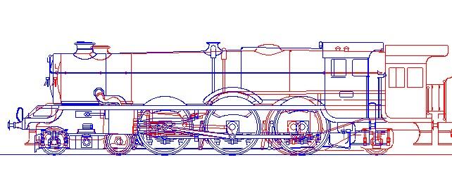 Locomotive comparisons A GWR King compared to an LMS