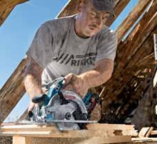 36 Volt Super Duty 21 Cordless Sabre Saw GSA 36 V-LI As high-torque as corded As powerful as corded: cut up to 195 spruce beams (100 x