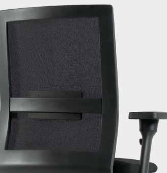 The ergonomically supportive push-fit seat with breathable upholstery and easy-to-replace cover can be extended to 11 positions.