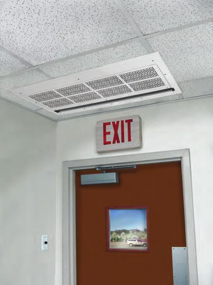 ICM: IN-CEILING MOUNT ENVIRONMENTAL CONTROL AND PERSONNEL COMFORT FOR CEILINGS UP TO 10 (120 ) HIGH SIZES 36 48 60 72 84 96 108 120 132 144 PERFECT FOR Office Entrances and Vestibules Retail and