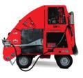 000 mm Self-propelled TurfMuncher TM2000D winds up artificial turf into 2-metre compact rolls