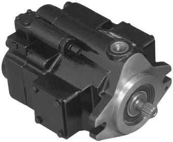 Technical Information Series PVP 41/48 Performance Information Series PVP 41/48 Compensated, Variable Volume, Piston Pumps Features High Strength Cast-Iron Housing for Reliability and Quiet Operation