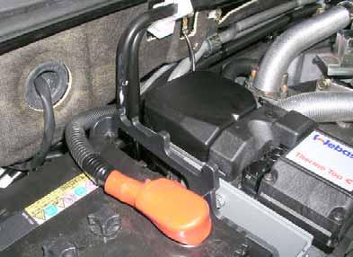 - Connect the batteries - Fill and bleed the coolant circuit according to the vehicle manufacturer s specifications.