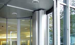 However, exceptions are possible to suit specific customer requirements. For example, if the swing doors only swing outwards.