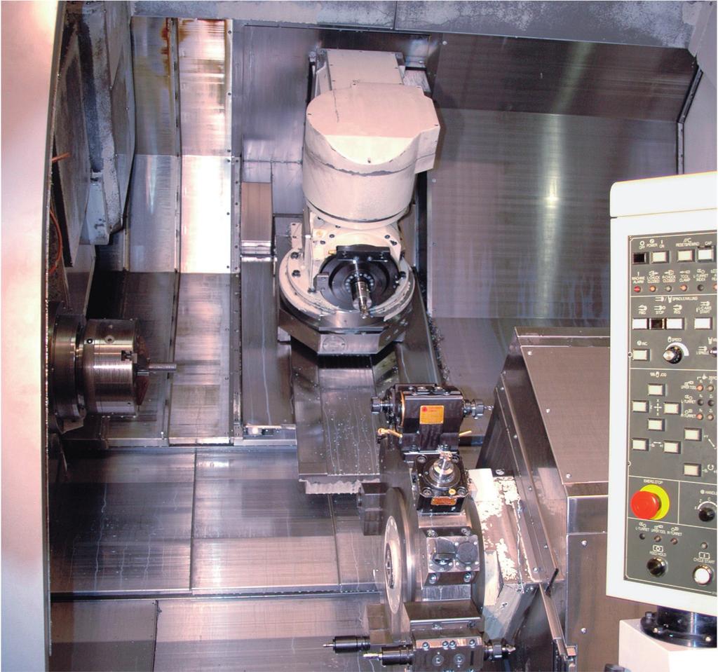 outside the machine. Coromant Capto has a proven record of fulfilling all the requirements and operational demands in multi-task machines involving stationary and rotating tools.