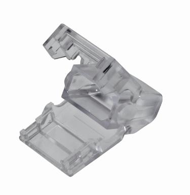 Accessories End piece without stripping 48510/07 Of polycarbonate, halogen-free; silicone gel Dimensions: 40x44x16mm Weight: non indiqué Fire load: not indicated Packing unit: 4 pce