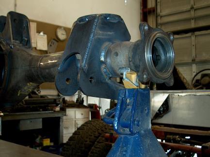 *Install the four control arm brackets on your frame using four 3/8-16x3 1/2 bolts with nylocs in each.