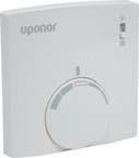 Uponor Radiant Heating/Cooling > Uponor controls Uponor wired control 230 V Uponor Thermostat H/C T-25 Heating/Cooling Thermostat 230 V with a change over contact for maximum 5 actuators and a