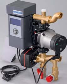 Uponor Radiant Heating/Cooling > Uponor controls Uponor control stations Uponor Manifold Pump Group MPG 10 Pumpgroup for connection to Uponor UFHC-manifolds, installation with manifolds on-wall or in