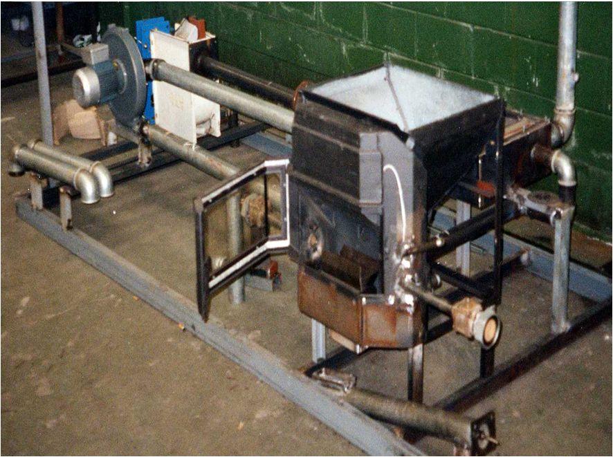 Experimental boiler: