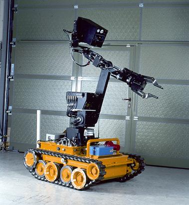 MF4 Radio-Controlled Manipulator Vehicle The remote-controlled MF4 system is an extremely mobile device, suitable for operation in unknown environments where there are high levels of contamination