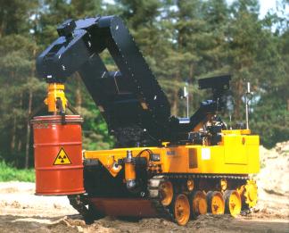 SMF Radio Remote Controlled Heavy Manipulator Vehicle The SMF heavy manipulator vehicle can be operated in contaminated areas inside and outside of buildings, for inspection and measurement work, for