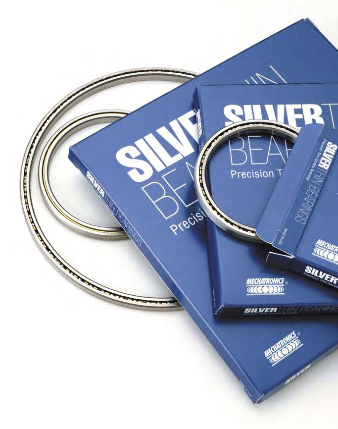 SILVERTHIN PRECISION THIN-SECTION BEARINGS American Made... American Owned... and.