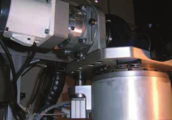In this machine tool control panel, an polymer slewing ring bearing is used due to