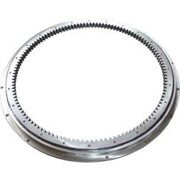 have the same loads therefore compact machinery structure can be obtained. This is a kind of heavy-duty slewing bearings.