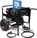 Dual Input Power Convenience - runs off 230 V wall power in the shop or engine driven power for welding in the field.