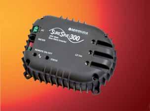 12 & 24 V Morigstar SureSie-300 Stad-aloe iverter with pure sie wave Optimum operatio A alteratig voltage comparable to the ormal mais supply is produced by the sie wave.