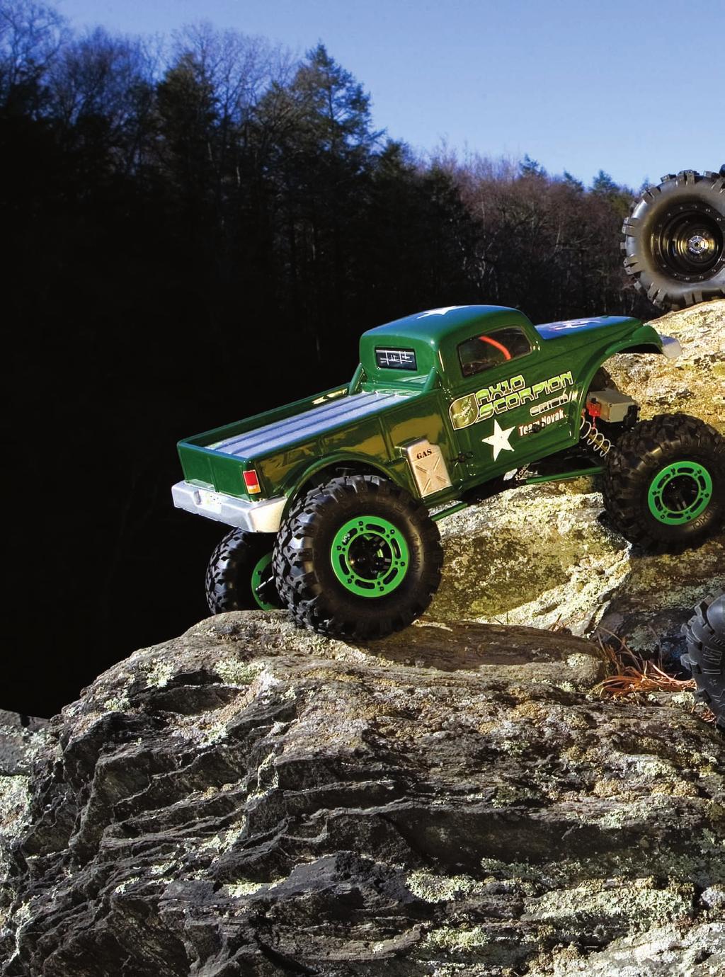 3 PURPOSE-BUILT ROCK CRAWLERS WORDS THE RC CAR ACTION TEAM PHOTOS HOPE McCALL In a hobby that s universally obsessed with going fast, guess what s the latest craze in RC?