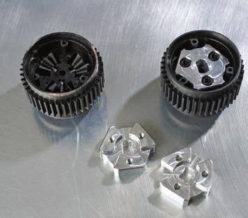 The balls are held securely in place with a cap-head screw backed by a nylon locknut