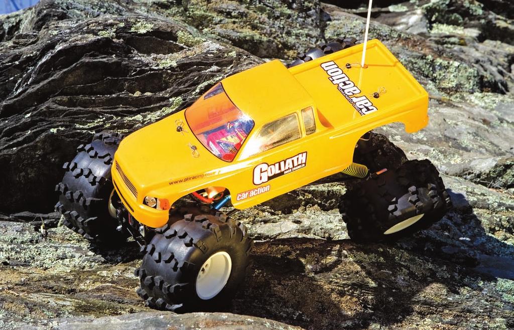 The end result is a truck that any newcomer to rock crawling, or RC for that matter, will be more than pleased with. SPECS Wheelbase 12 in. Width 11 in.
