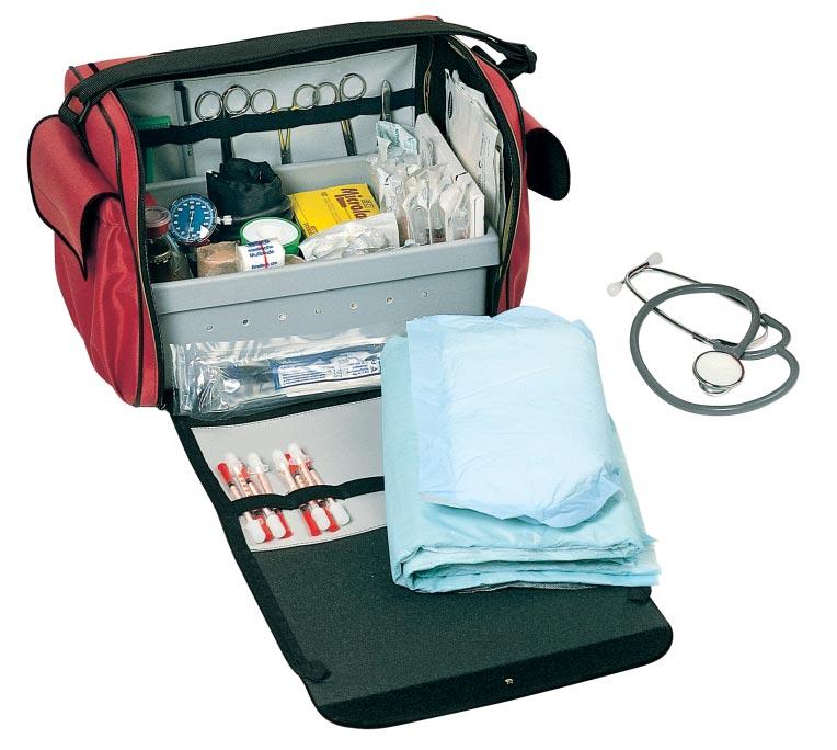 CARE CASE Lightweight (only 1300 g) Front opens out fully for easy access. Two end pockets for the mobile phone/pager, BP monitor, planner etc.