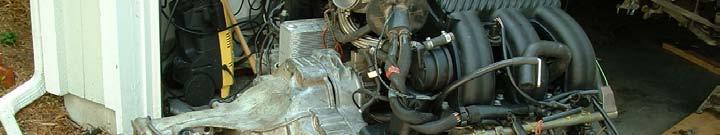 Once the engine is bolted up you can follow the old adage of installation is the reverse of removal, and reattach all the