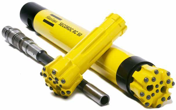 Reverse circulation Atlas Copco Secoroc's reverse circulation hammers are specifically designed for all kind of exploration drilling (deep hole and pit grade control applications).