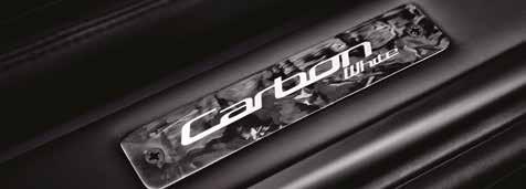 Carbon Edition logo denote this highly desirable and exclusive special
