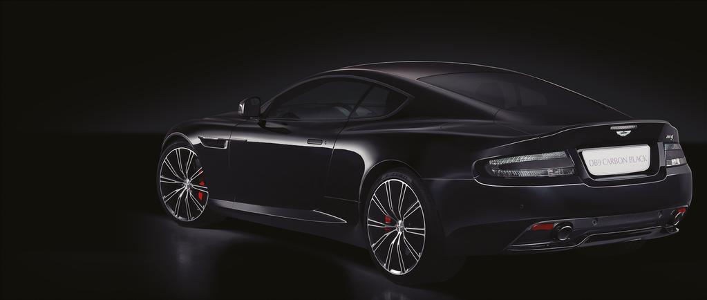 QUIET STRENGTH BROODING CHARISMA A lesson in quiet strength and brooding style the DB9 Carbon Edition conceals