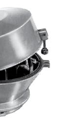 "Safety" High Hinge Extra-high hinge provides additional protection against accidental ballast housing disengagement