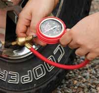 Tyre Pressure One of the simplest and most important things you can do to keep your tyres in good shape is to make sure that they are properly inflated.