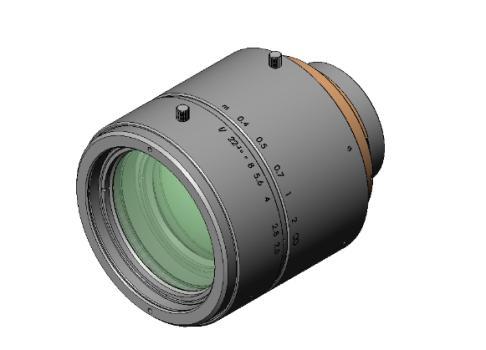 Line Lens for Prism based Color Camera ML-5025-32F-M f50 F2.