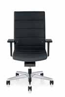 headrest, synchronous mechanism, weight adjustment, armrests optional Cantilever frame medium, arm pad,