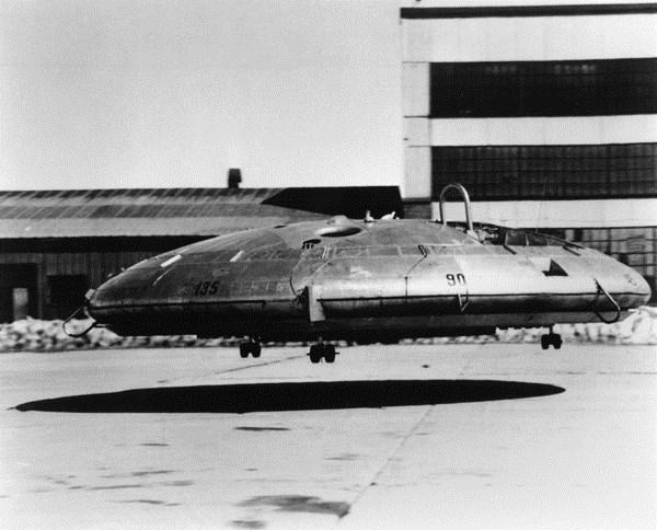 Designated the VZ-9AV Avrocar ( VZ stood for experimental vertical flight, 9 for the ninth concept proposal, and AV for Avro).