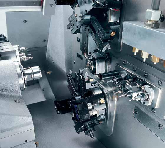 TNL12 - Ideal for your production requirements The machine concept of the TNL12 has been matched to the daily re quire ments of the user. But this is not all.